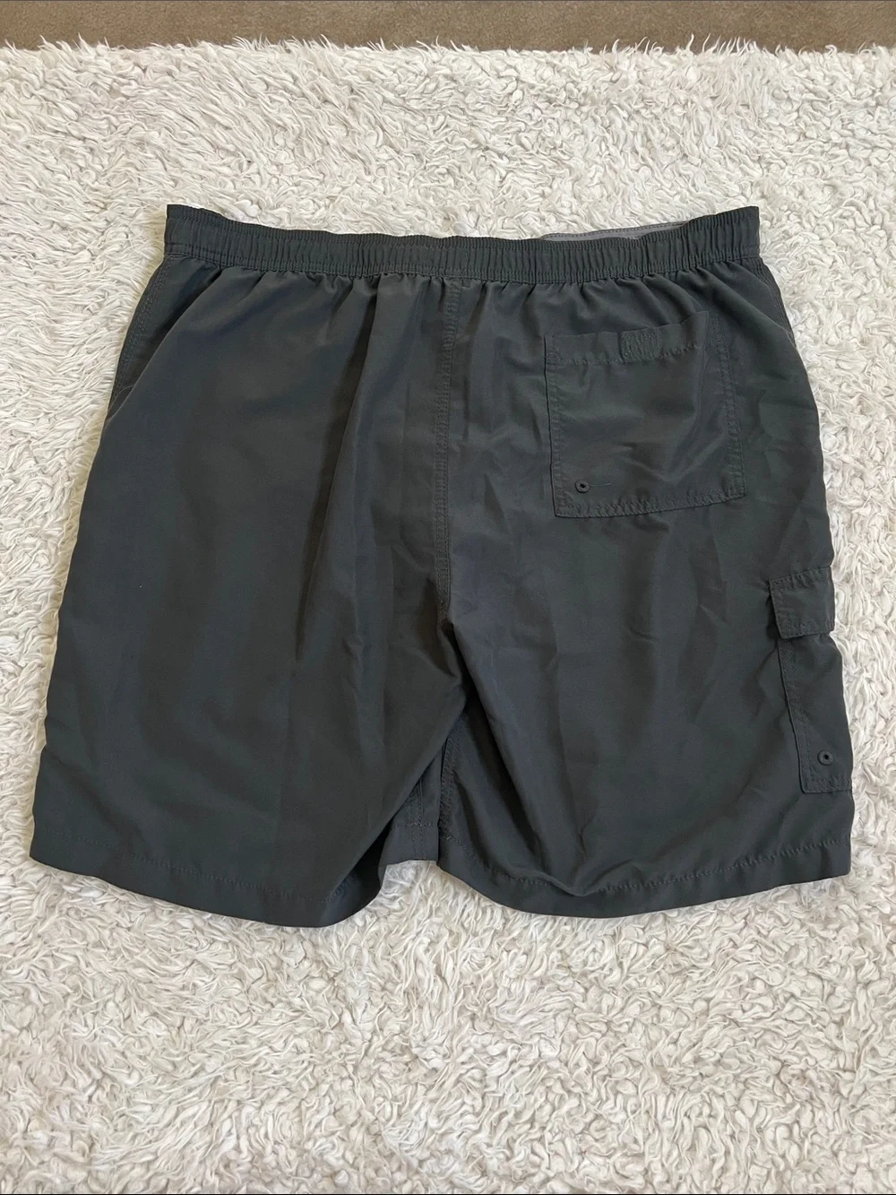 Merona Swim Trunks Gray Men's Beach Ocean Size XL
